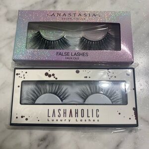 Brand new Anastasia Beverly Hills false lashes and Lashaholic luxury lashes